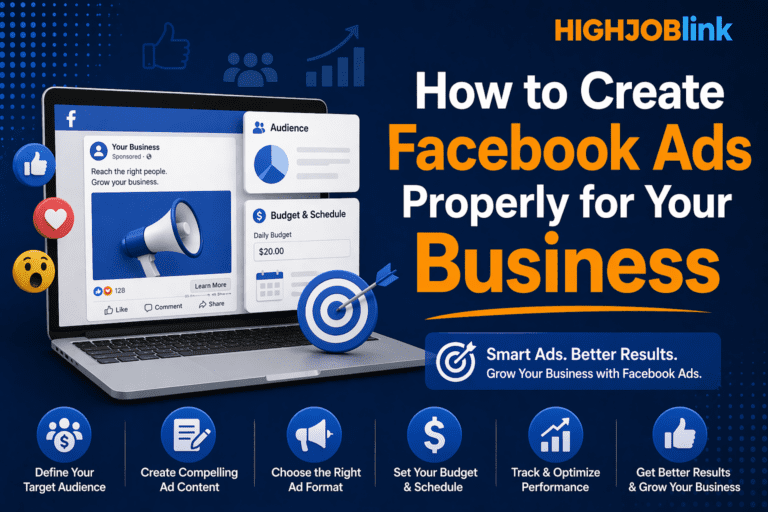 How to Create Facebook Adverts Properly for your Business in 2026