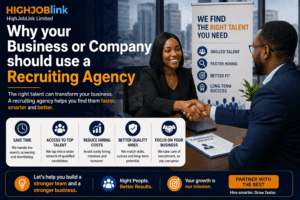 Why your Business or Company should use a Recruiting Agency in 2026