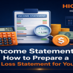 Income statement How to prepare a profit and loss statement for your Business