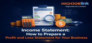 Income statement How to prepare a profit and loss statement for your Business