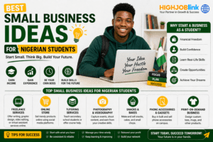 Best Small Business Ideas for Nigerian Students in 2026