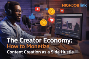 The Creator Economy 2026 How to Monetize Content Creation as a Side Hustle