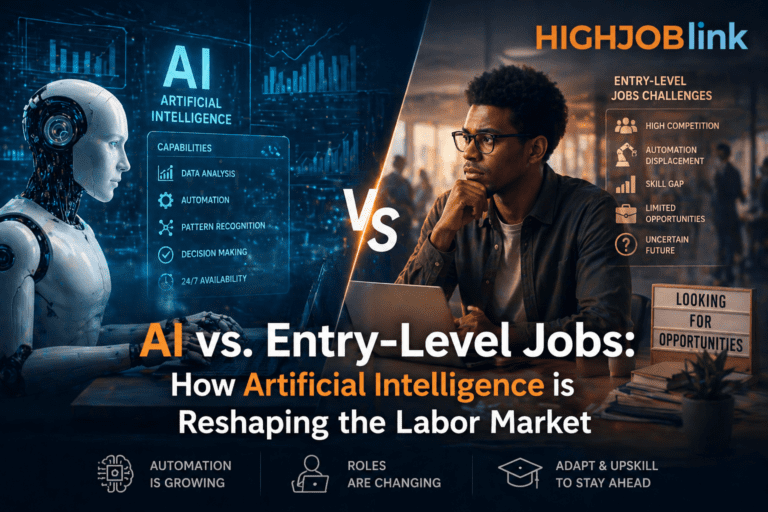 AI vs. Entry-Level Jobs: How Artificial Intelligence is Reshaping the 2026 Labor Market 2 AI vs. Entry-Level Jobs How Artificial Intelligence is Reshaping the 2026 Labor Market
