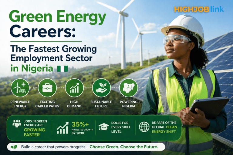 Green Energy Careers: The Fastest Growing Employment Sector in Nigeria
