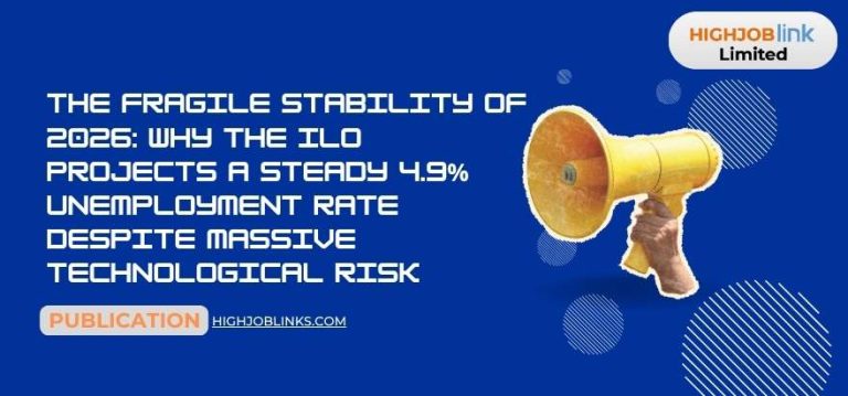 The Fragile Stability of 2026: Why the ILO Projects a Steady 4.9% Unemployment Rate Despite Massive Technological Risk